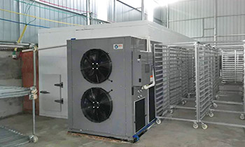 空氣能熱泵烘干機安裝